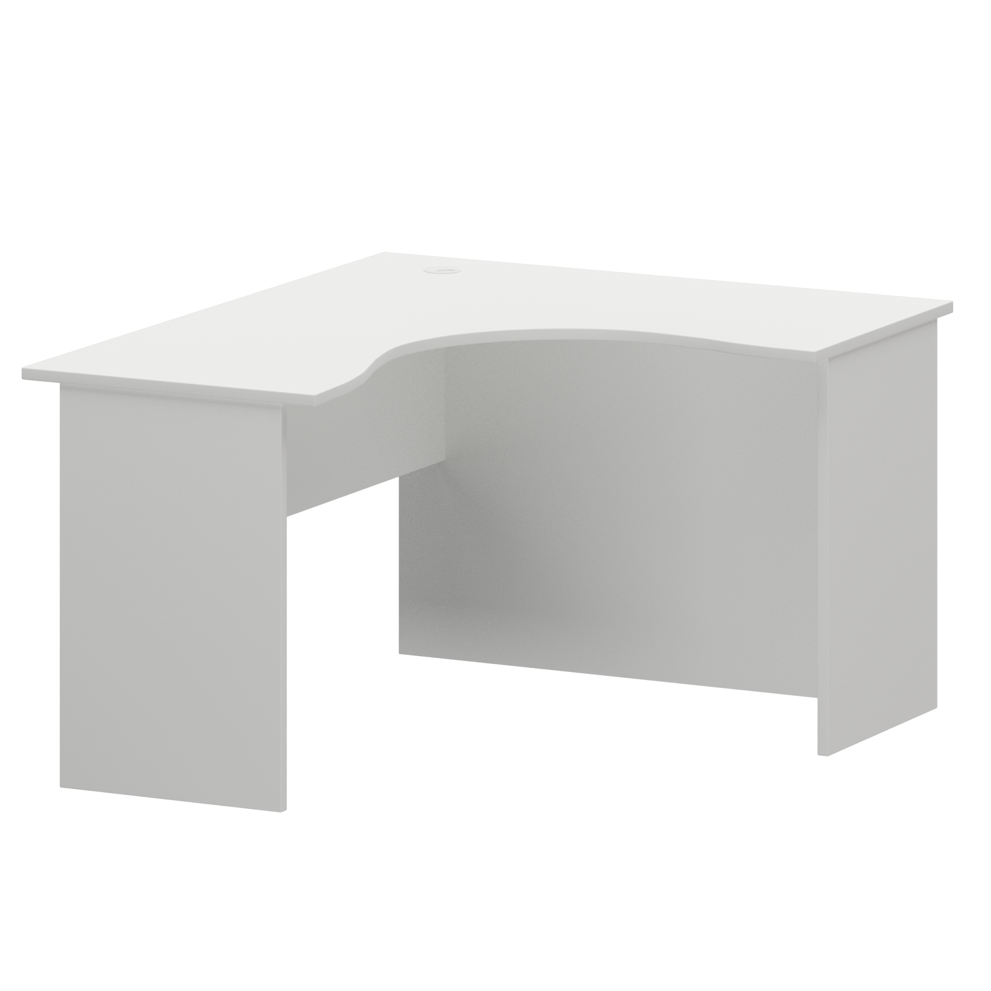 Изображение стол криволинейный правый арго а-203.60 r белый